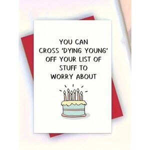 1PC Birthday Card Ladies Party Gift Card Encouragement And Affirmation